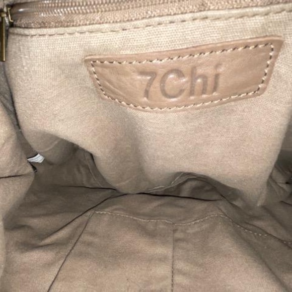 Free People 7 Chi Leather Backpack Handbag